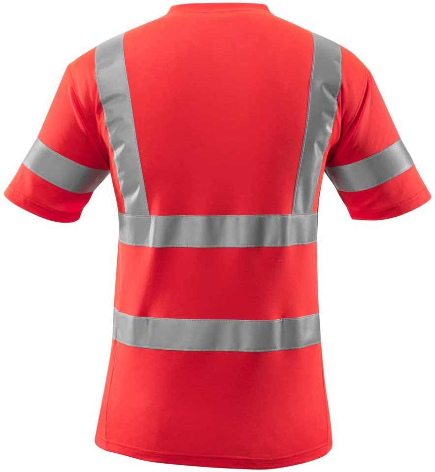Mascot Safe Classic T-shirt, Hi-Vis Red, large image number 1