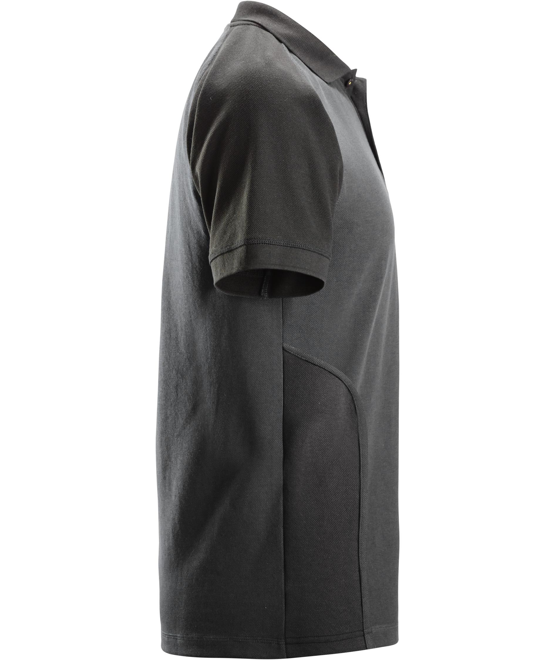 Snickers polo T-shirt 2750, Steel Grey/Black, large image number 2