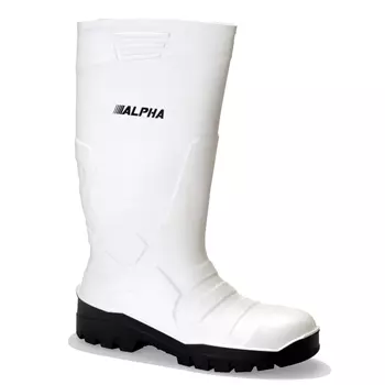 Sanita Alpha rubber boots O4, White/Grey
