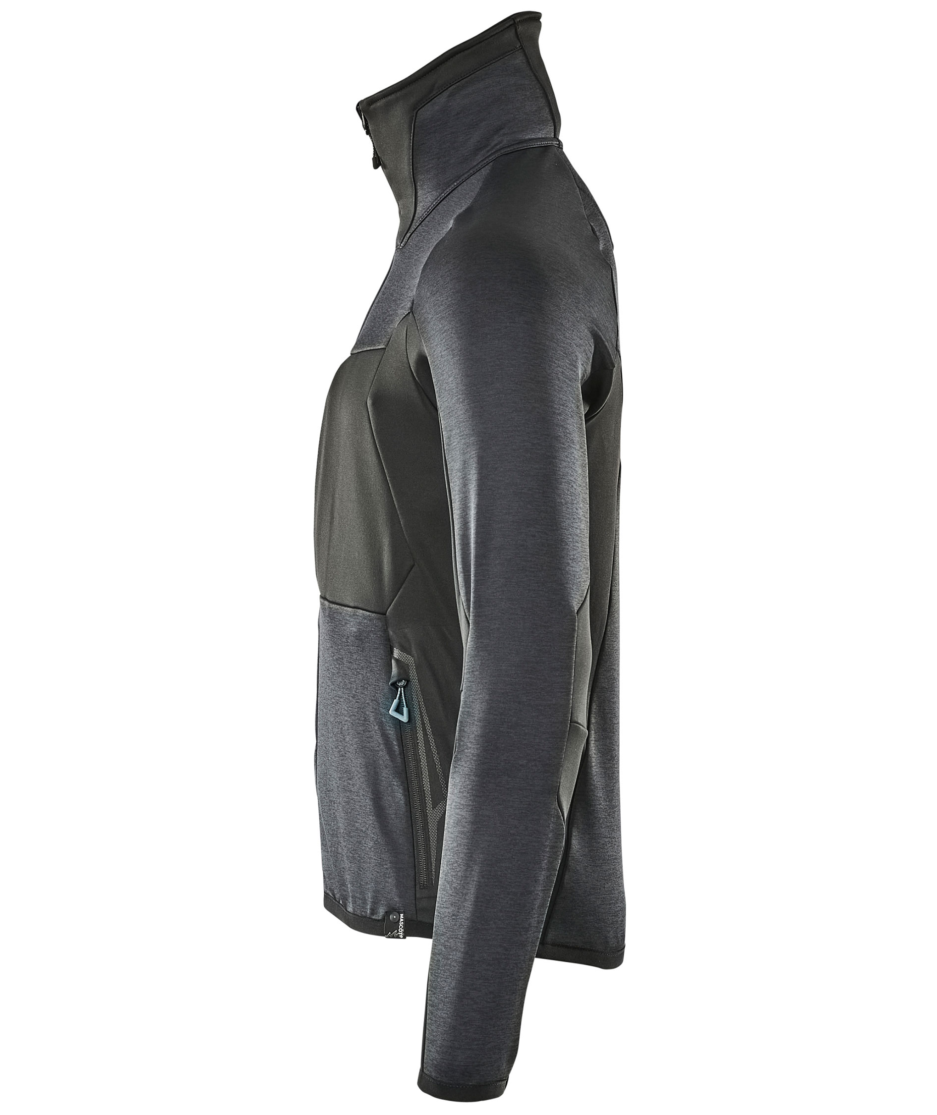 Mascot Advanced fleece sweater with zip, Dark Marine Blue/Black, large image number 3