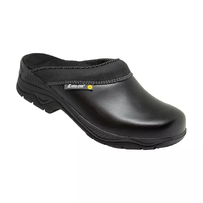 Euro-Dan Flex ESD træsko uden hælkappe OB, Sort, large image number 0