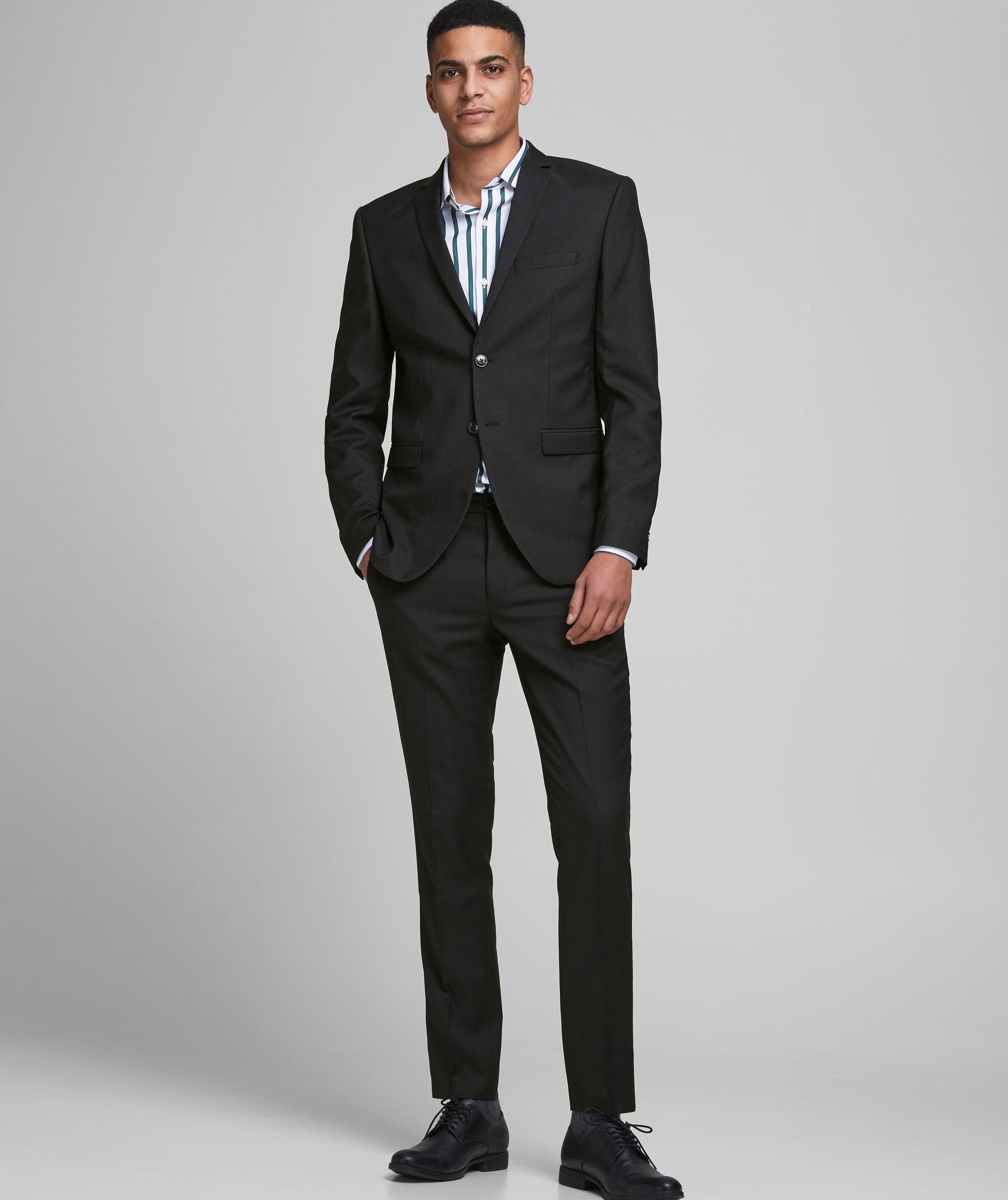 Jack & Jones Premium JPRSOLARIS Blazer, Black, large image number 3