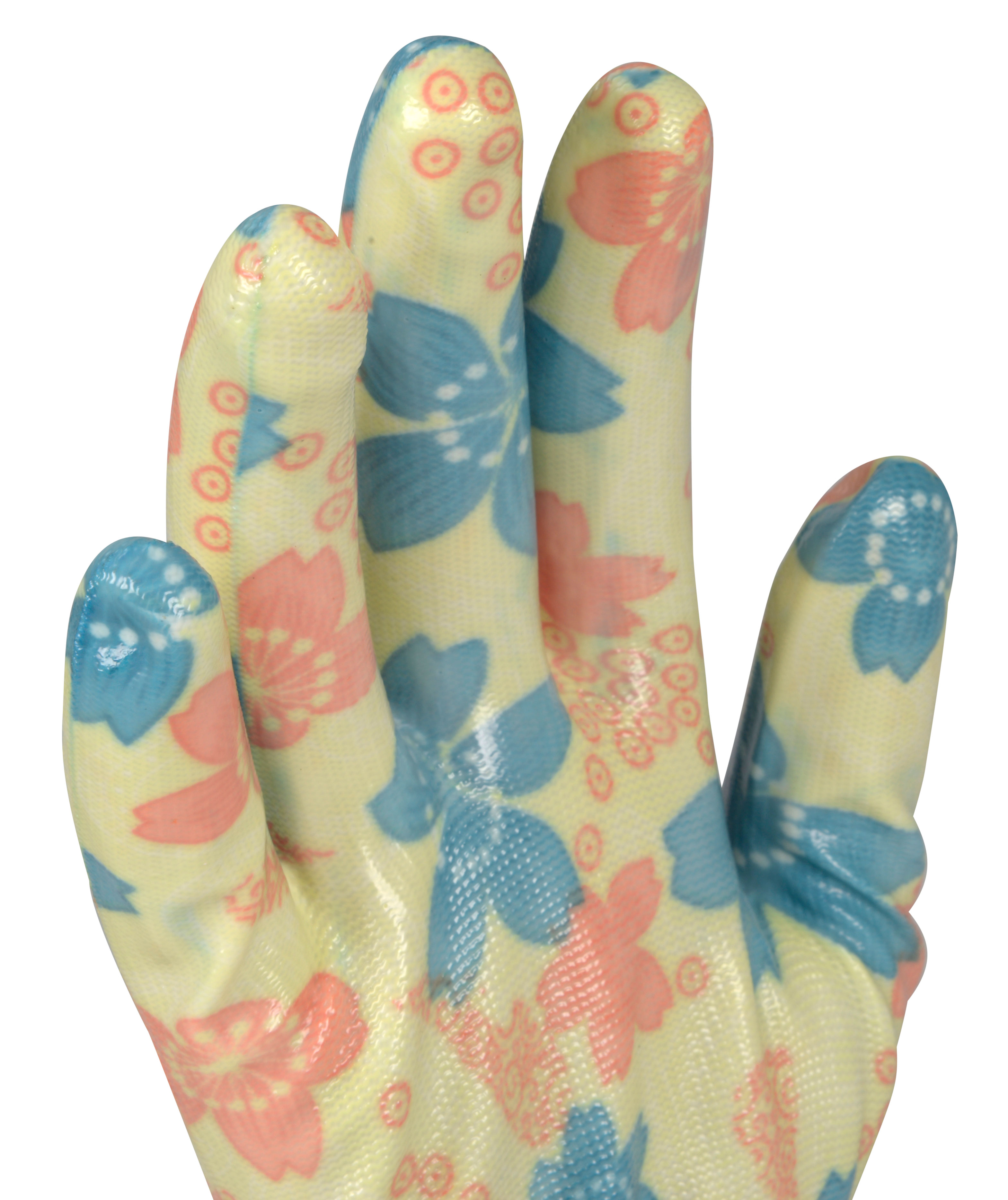 OX-ON Garden Basic 5005 arbejdshandsker, Gr&oslash;n/Bl&aring;, large image number 4