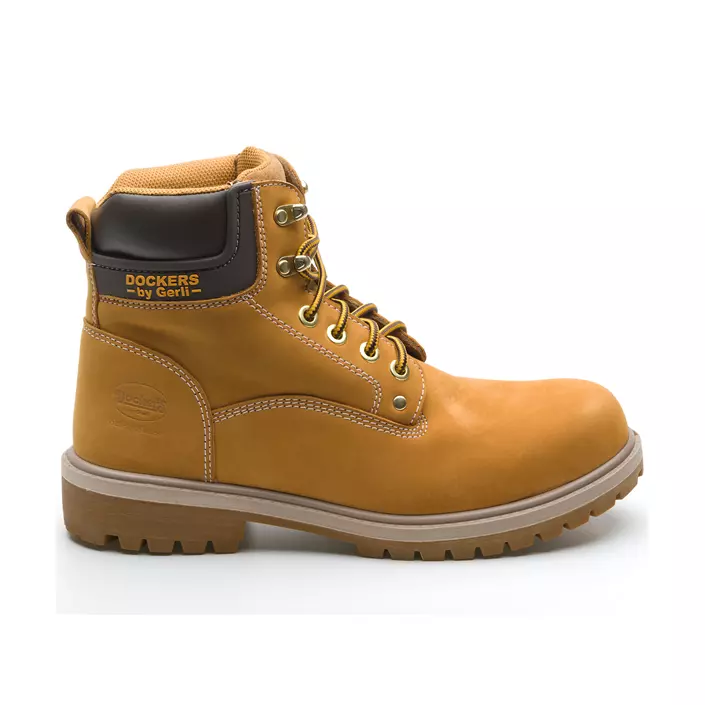 Dockers by Gerli Shield skyddsstövlar S3S, Golden Tan, large image number 0