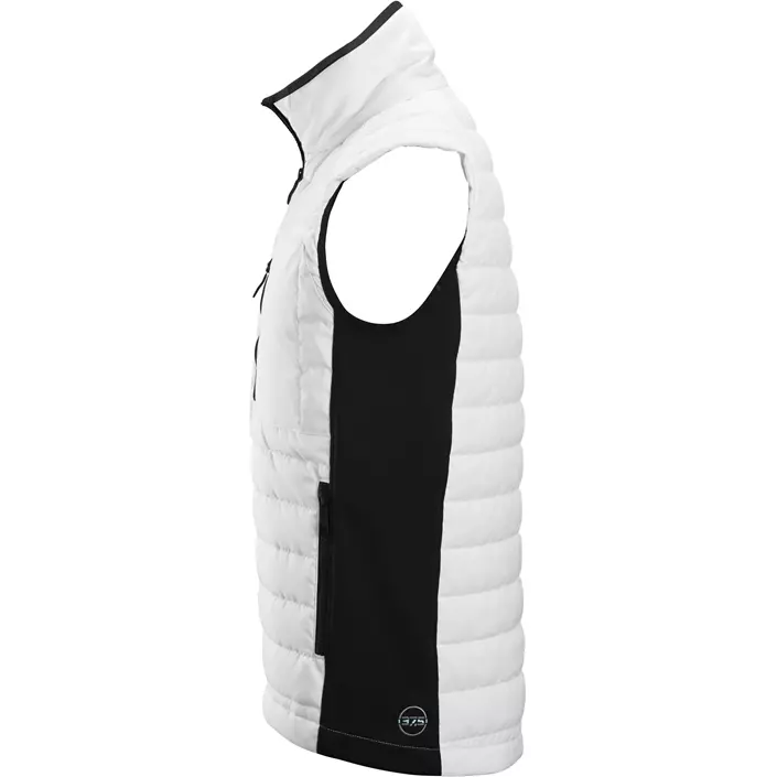 Snickers AllroundWork 37.5® insulator vest, White/black, large image number 4