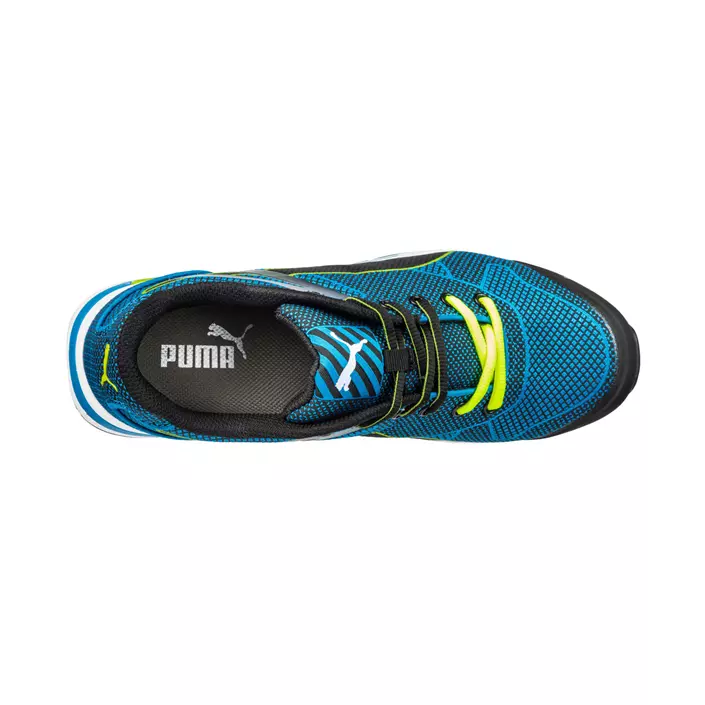 Puma Blaze Knit Low safety shoes S1P, Blue/Green, large image number 3