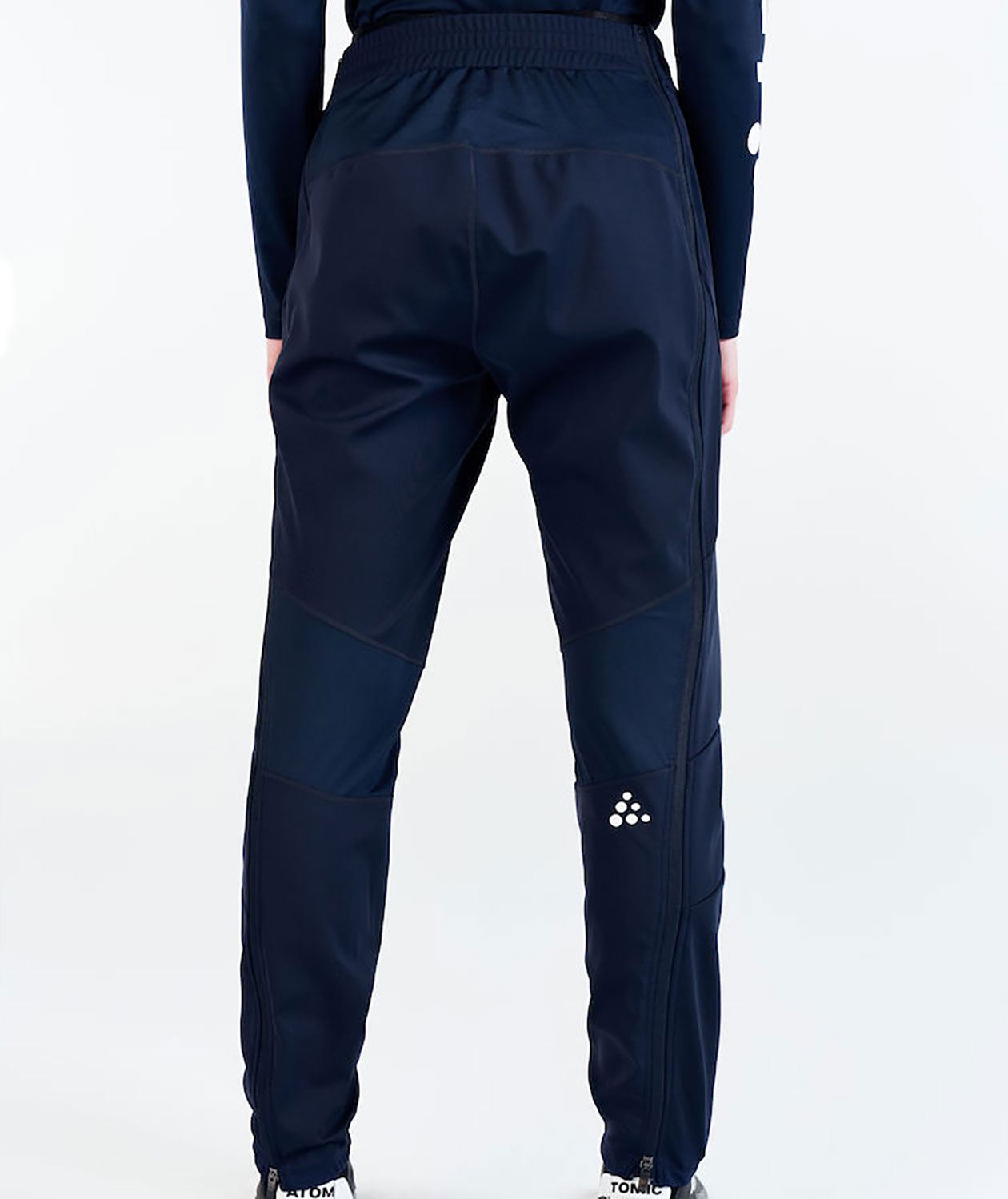 Craft Nordic Ski Club women's ski pants, Blaze, large image number 4