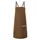 Karlowsky bib apron with pocket, Urban-look, Cinnamon, Cinnamon, swatch
