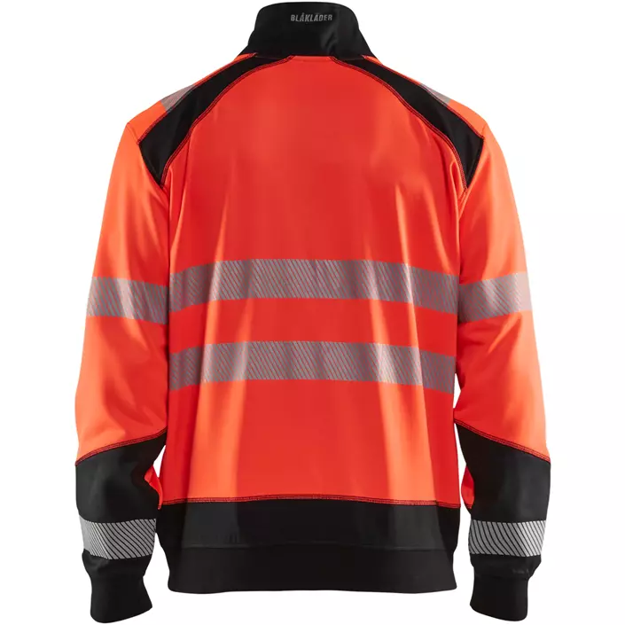 Blåkläder cardigan, Varsel röd/svart, large image number 1