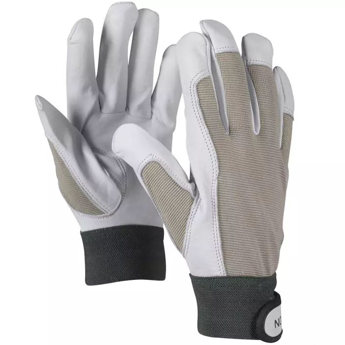 OX-ON Worker Comfort 2308 work gloves, Nature, large image number 0