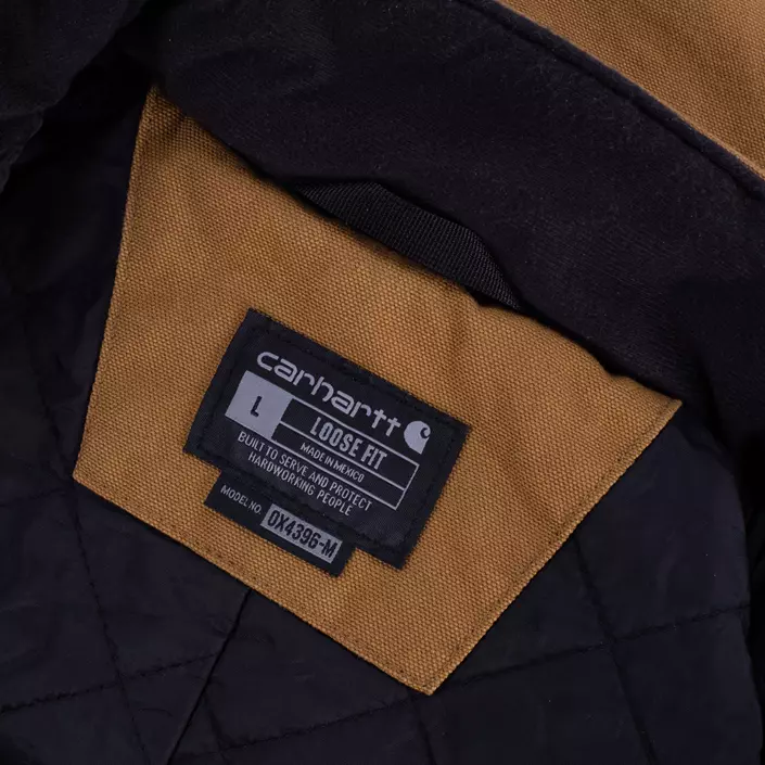 Carhartt Duck vatteret kedeldragt, Brun, large image number 6