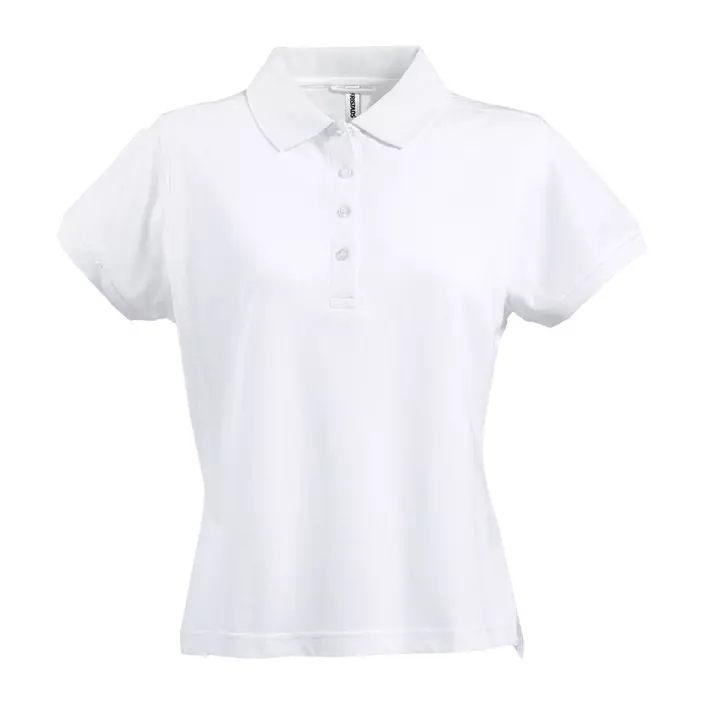 Fristads Acode Heavy women's polo T-shirt, White, large image number 0