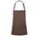 Karlowsky Basic bib apron with pockets, Light Brown, Light Brown, swatch