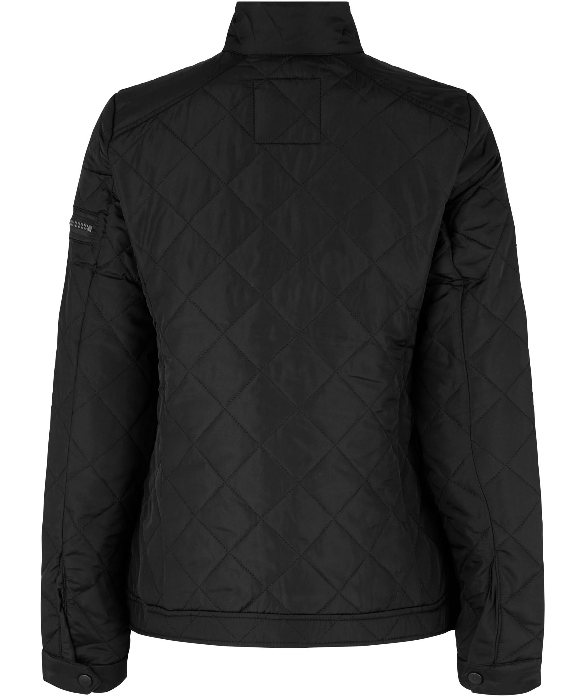 ID Gesteppte Damenjacke, Schwarz, large image number 4