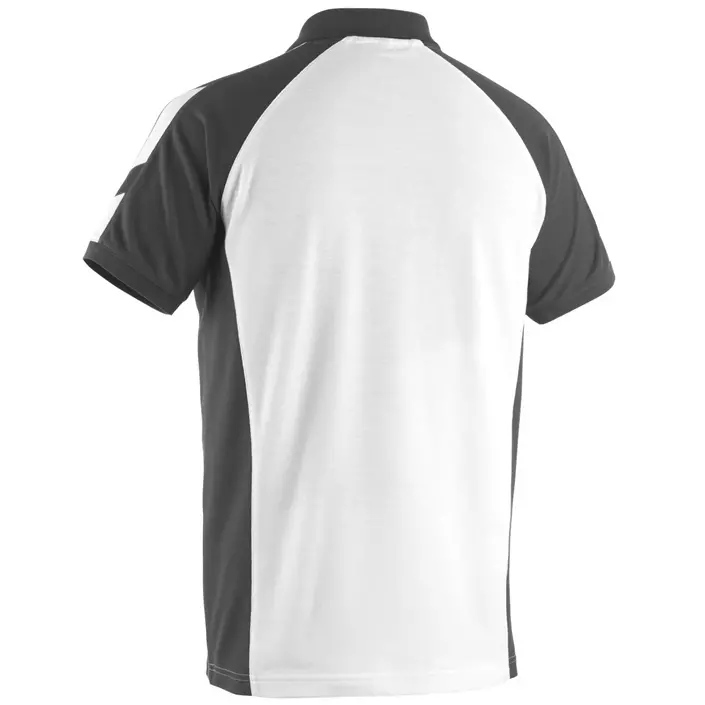 Mascot Unique polo shirt, White/Dark Antracit, large image number 2
