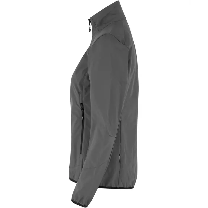 ID functional women's softshell jacket, Silver Grey, large image number 2