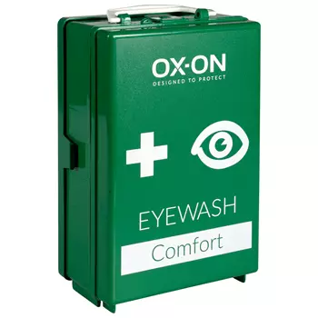 OX-ON Comfort station inkl. 2 x 500 ml ögonsköljning, Grön