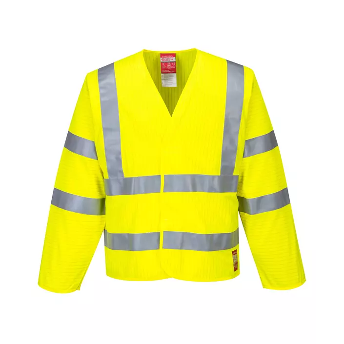 Portwest antistatic FR safety vest, Hi-Vis Yellow, large image number 0