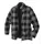 Terrax fibre pile jacket, Black/Anthracite, Black/Anthracite, swatch