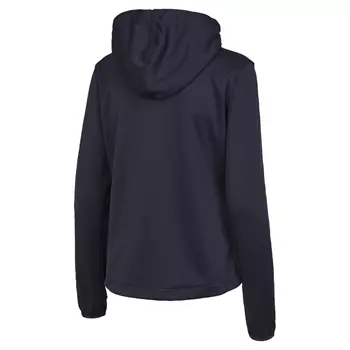 IK hoodie med lynlås til børn, Navy