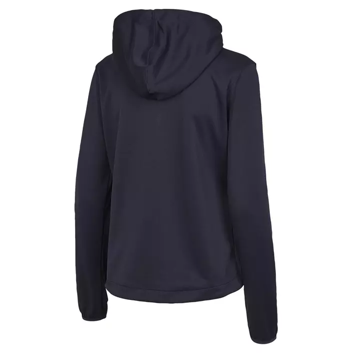 IK hoodie med lynlås til børn, Navy, large image number 1