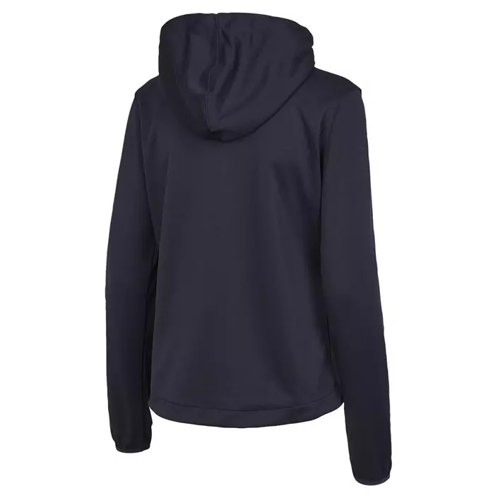 IK hoodie med blixtlås till barn, Navy, large image number 1