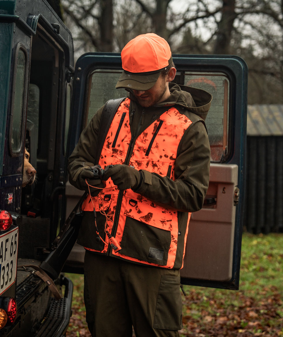 Seeland Trax Blaze v&auml;st, Orange Blaze InVis MPC