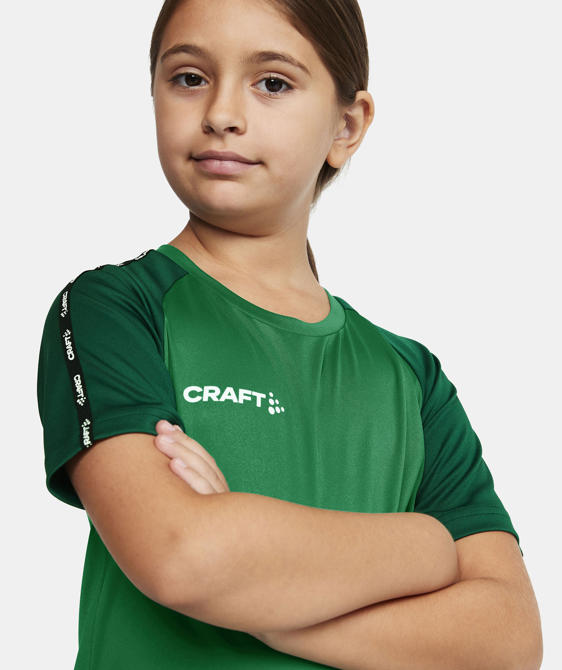 Craft Squad 2.0 Contrast T-shirt for kids, Team Green-Ivy, large image number 3
