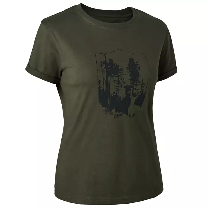 Deerhunter Lady dame T-shirt, Bank green, large image number 0