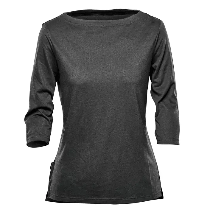 Stormtech Torcello 3/4-sleeved women's T-shirt, Black, large image number 0