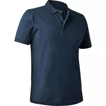 Deerhunter Harris polo shirt, Dark blue