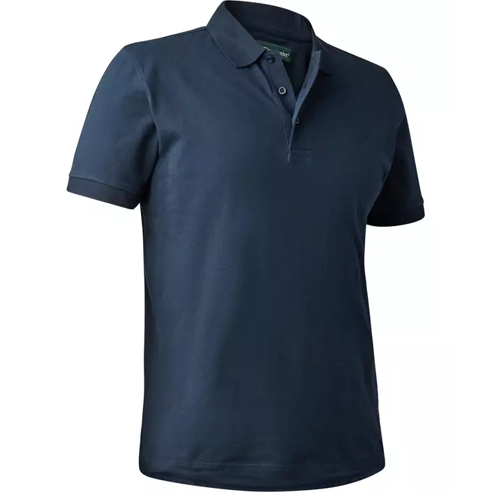 Deerhunter Harris polo T-skjorte, Dark blue, large image number 0
