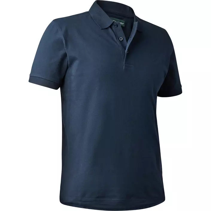 Deerhunter Harris polo T-skjorte, Dark blue, large image number 0