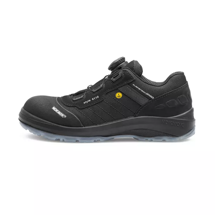 NOKNOK 4110 safety shoes S1P, Black, large image number 0