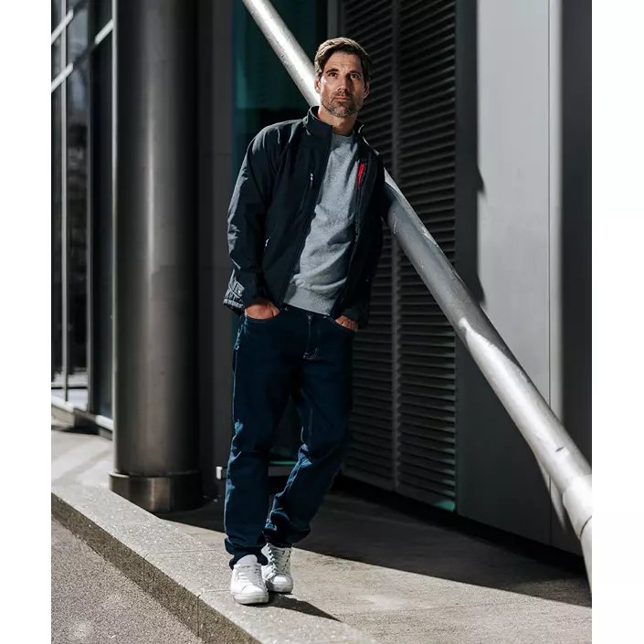 YOU Williamsport softshelljacka, Marinblå, large image number 1