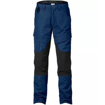 Fristads service trousers 2526, Marine Blue/Black