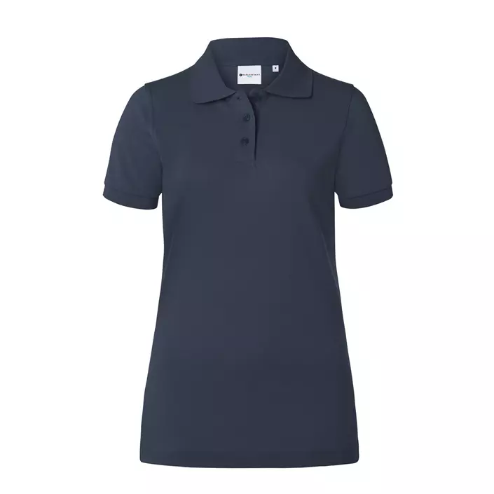 Karlowsky dame polo T-skjorte, Navy, large image number 0