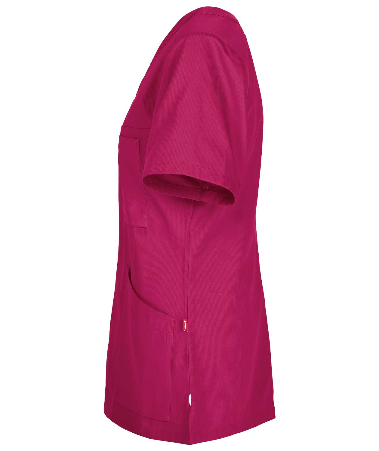 Smila Workwear Alva Damen Kasack, Fuchsie, Fuchsie, large image number 3