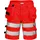 Fristads craftsman shorts 2028, Hi-Vis Red, Hi-Vis Red, swatch