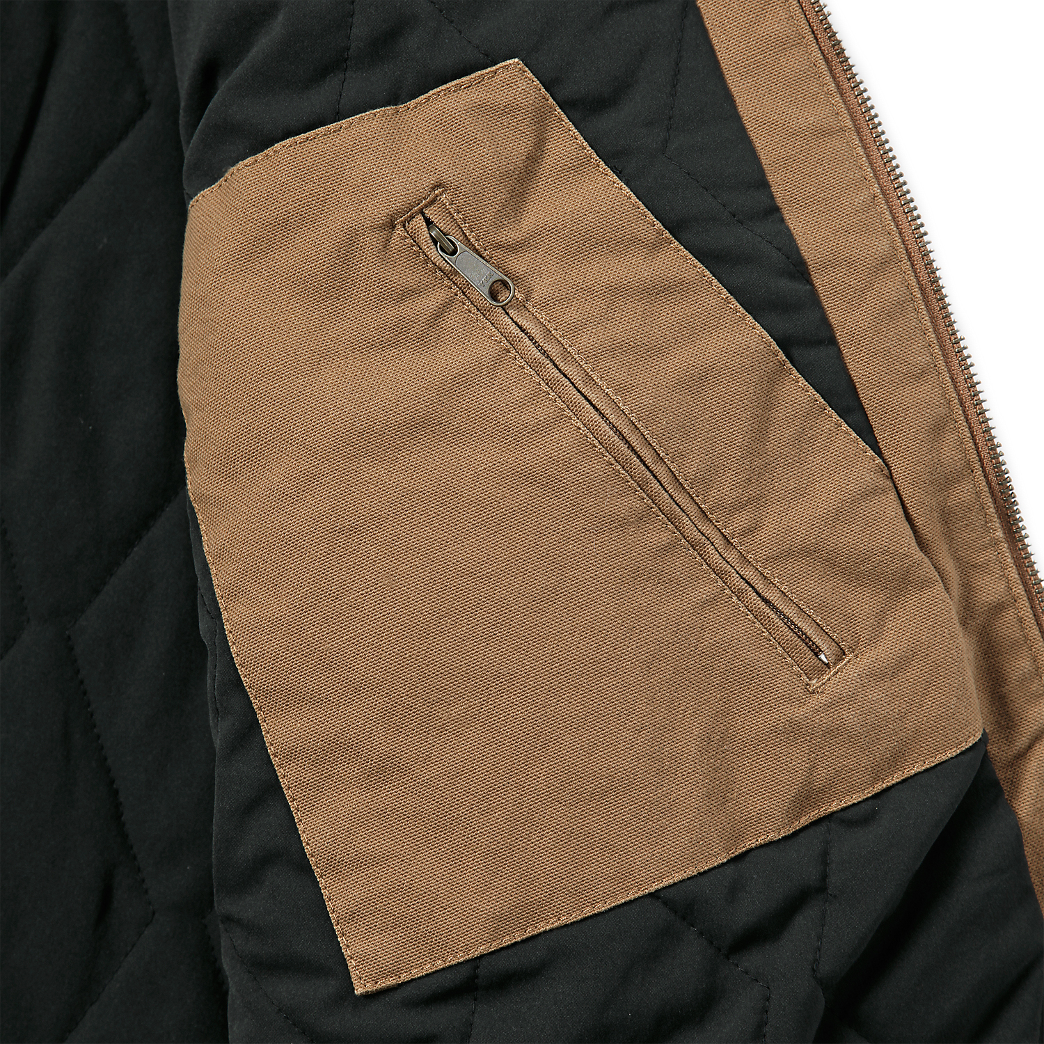 Carhartt Montana Duck vest med for, Carhartt Brown/Coffee, large image number 2