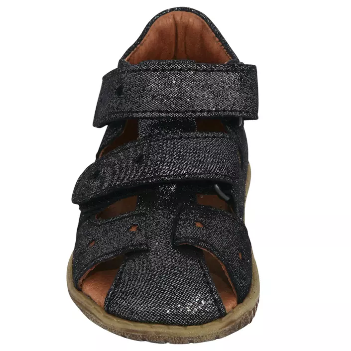 Bundgaard Rabba sandals for kids, Black Glitter, large image number 2