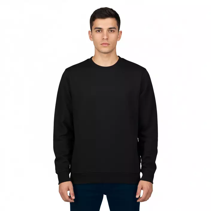 Westborn light sweatshirt, Black, large image number 1