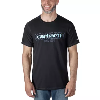 Carhartt Force Logo Graphic T-Shirt, Black