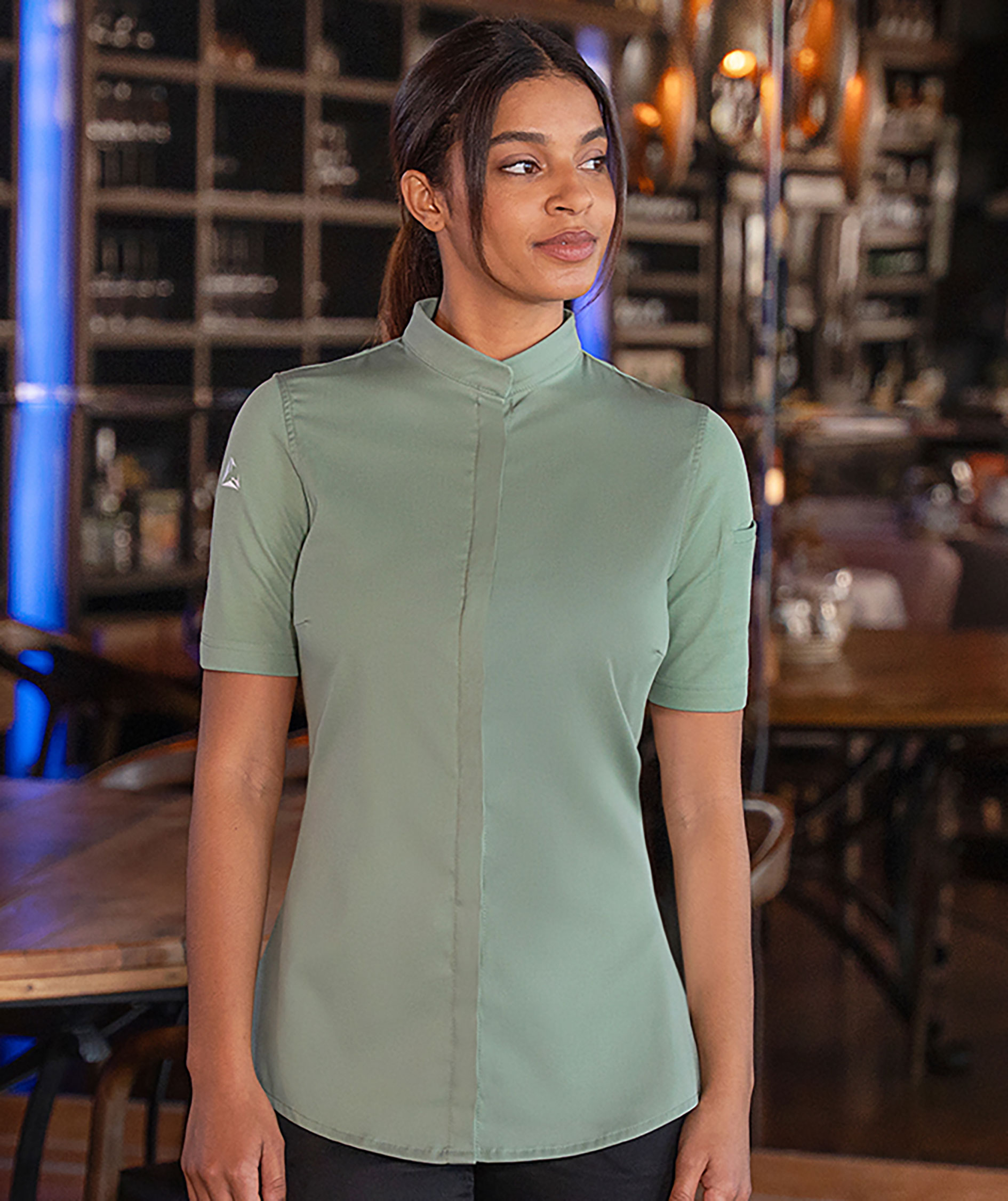 Karlowsky DIAMOND CUT&reg; Avantgarde kort&auml;rmad kockjacka dam