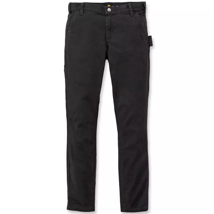 Carhartt Crawford jeans dame, Svart, large image number 0