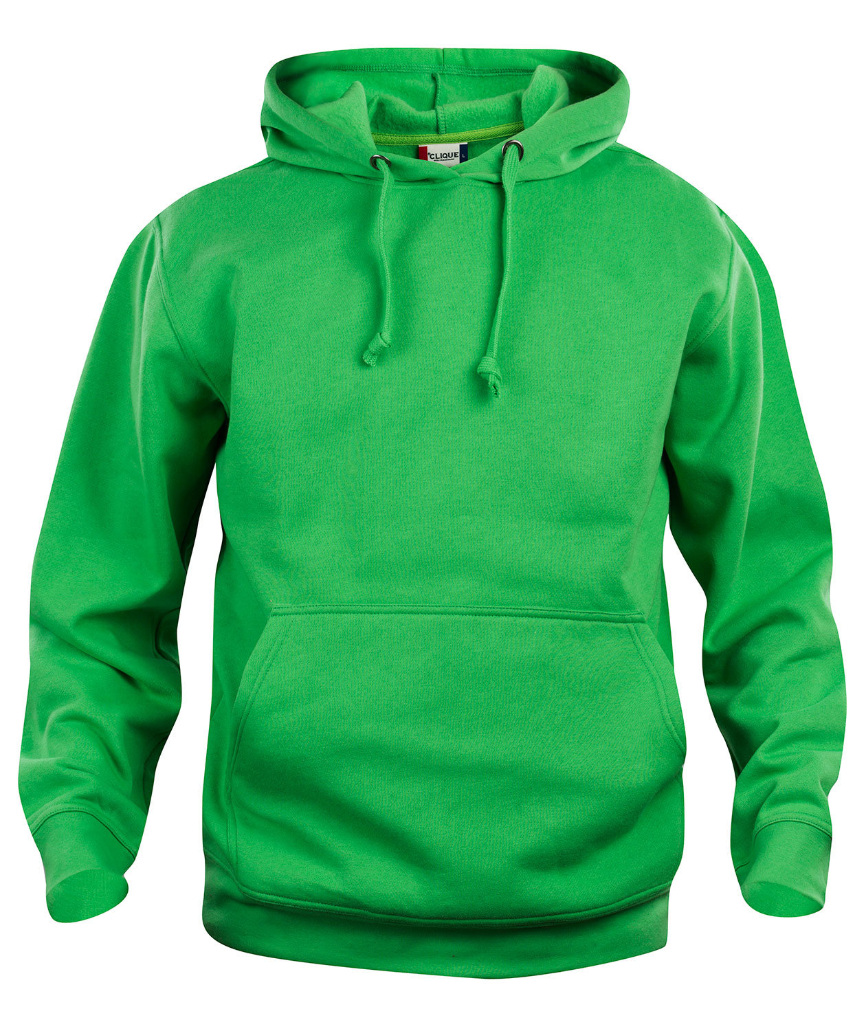 Clique Basic hoodie, &Auml;ppelgr&ouml;n