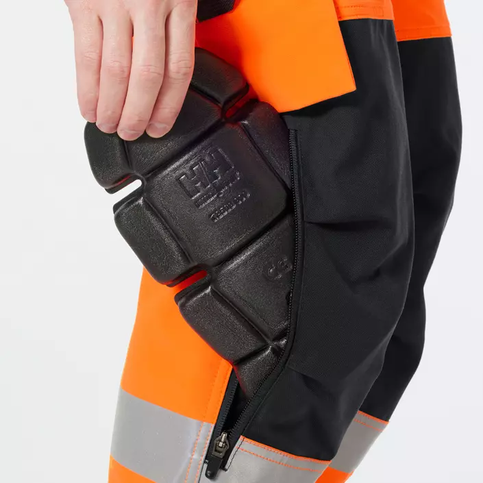 Helly Hansen Alna 4X arbejdsbukser full stretch, Hi-vis Orange/Ebony, large image number 5