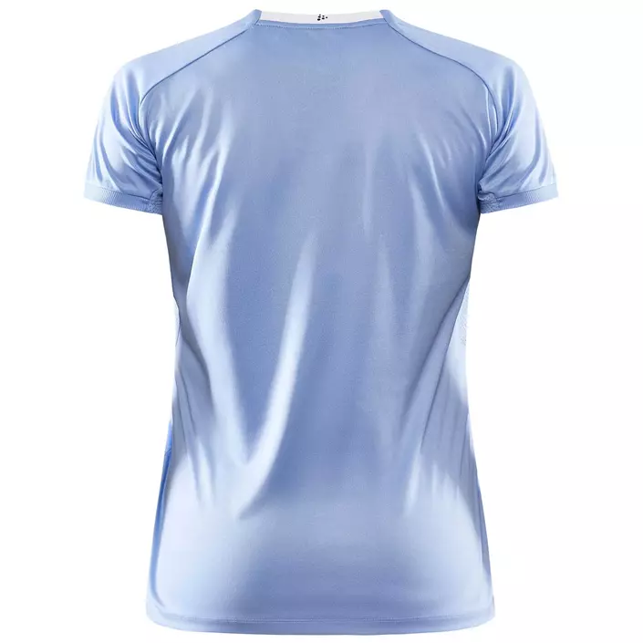 Craft Progress 2.0 Stripe Jersey Damen T-Shirt, Weiß/Hellblau, large image number 2