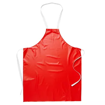 Segers Junior bib apron in plastic, Red