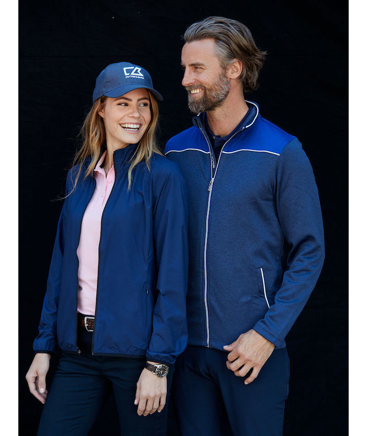 Cutter & Buck La Push women's wind jacket, Dark navy, large image number 4